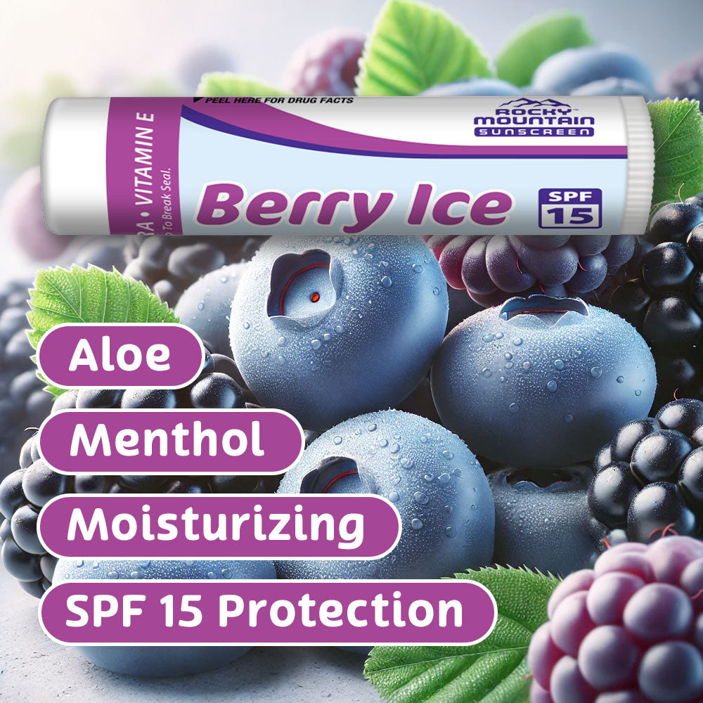 "NEW" Berry Ice SPF 15 Lip Balm