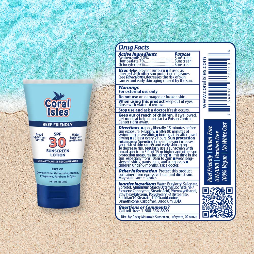 Coral Isles 1-oz SPF 30 Sunscreen Lotion