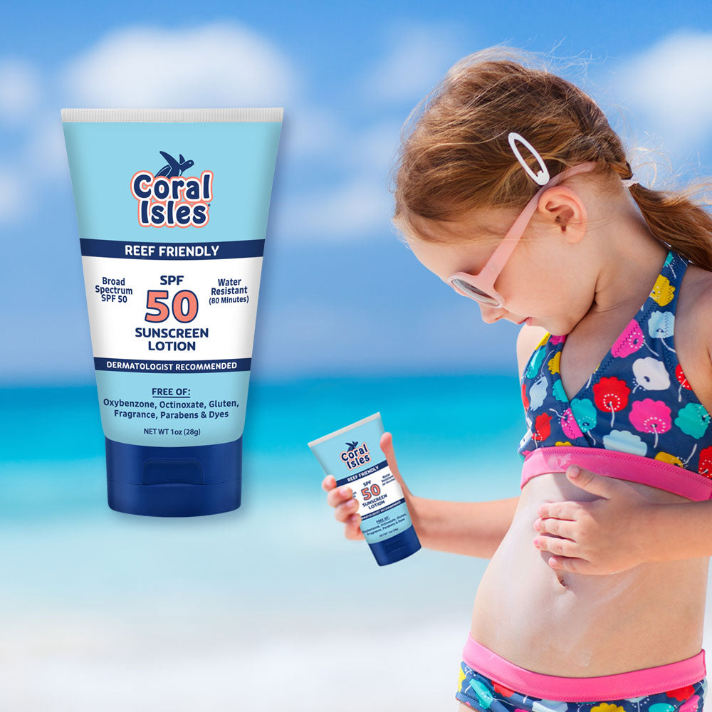 Coral Isles 1-oz SPF 50 Sunscreen Lotion