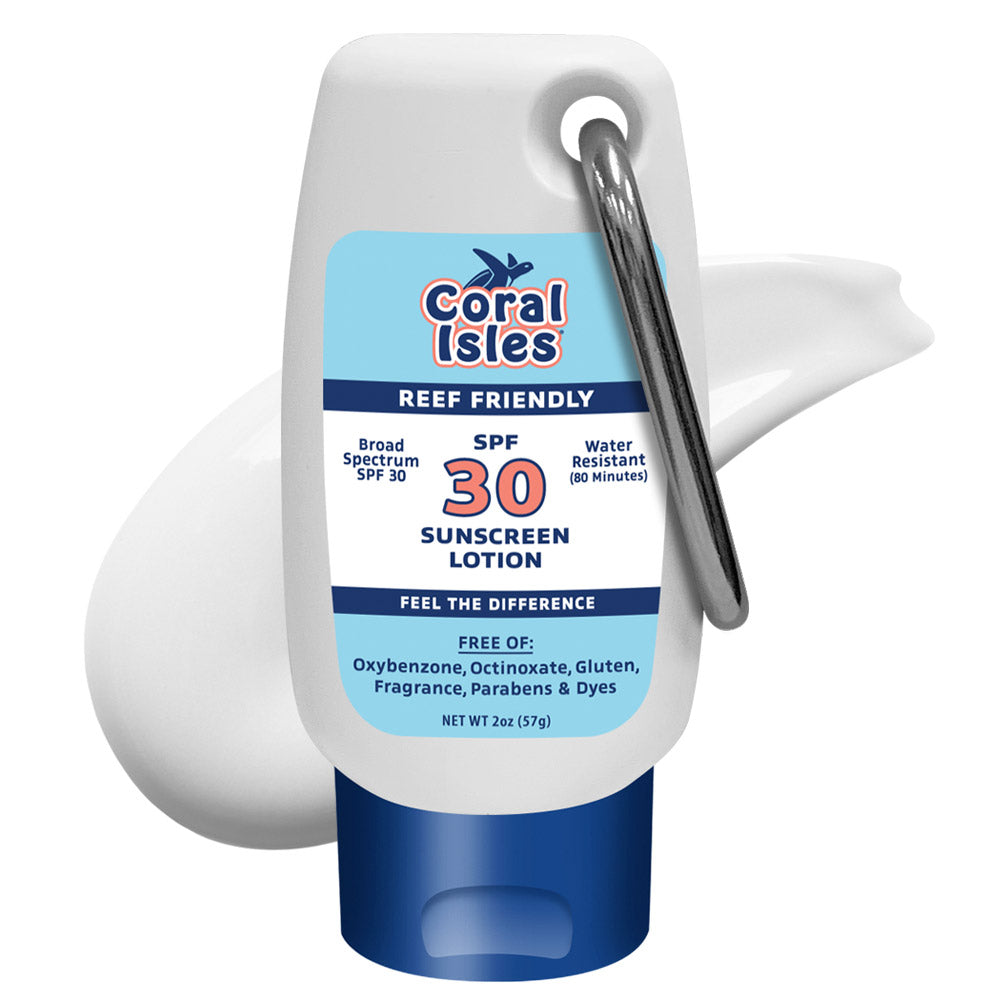 2-oz SPF 30 Sunscreen Lotion with Carabiner