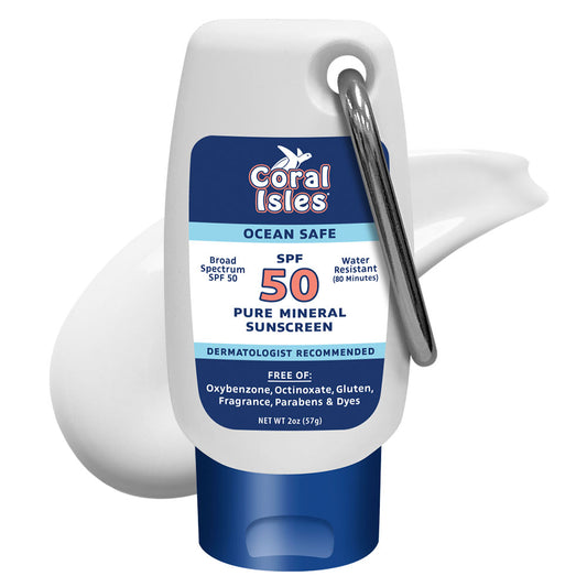 2-oz Coral Isles Mineral SPF 50 Sunscreen Lotion