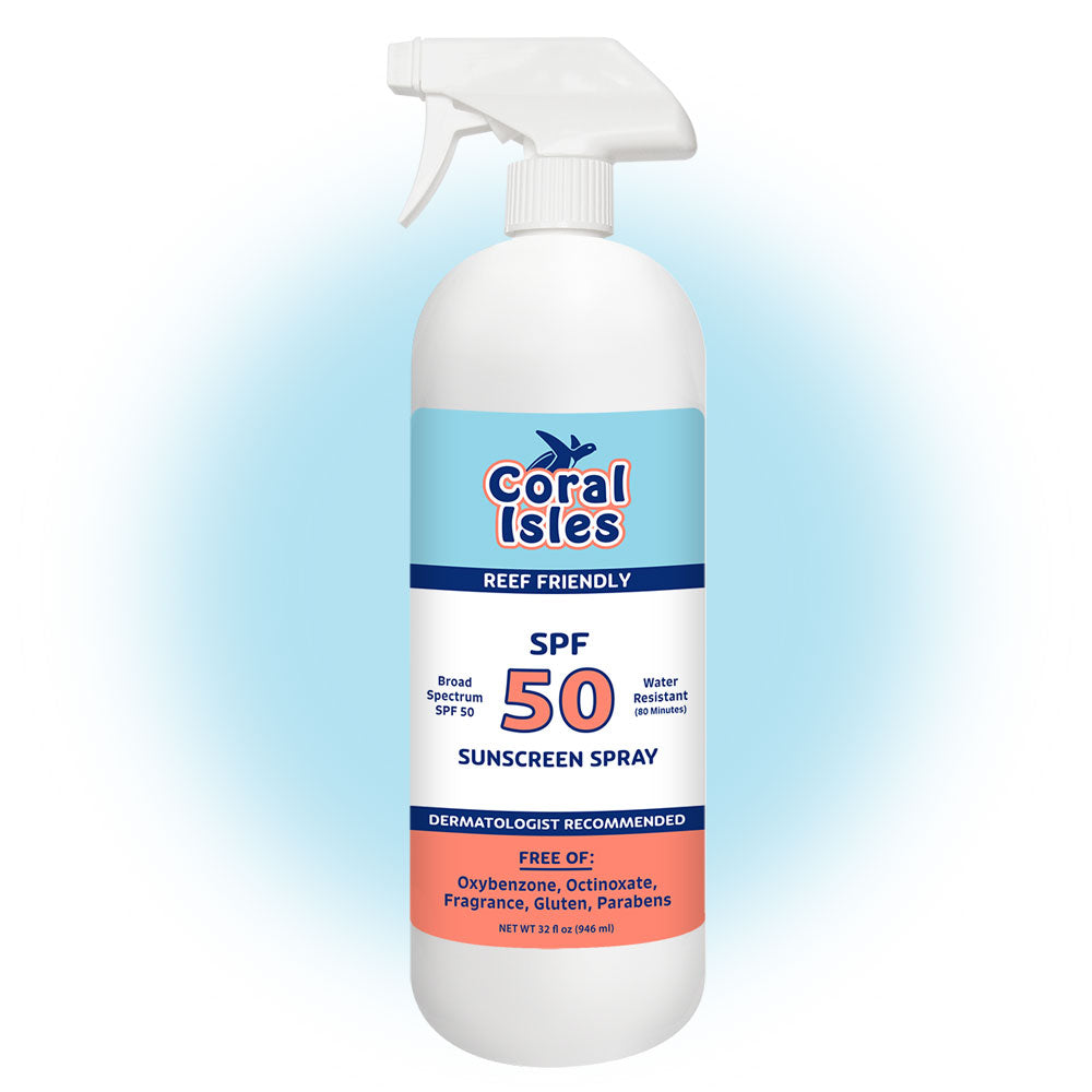 Quart SPF 50 Bulk Refillable Liquid Spray Sunscreen Mist