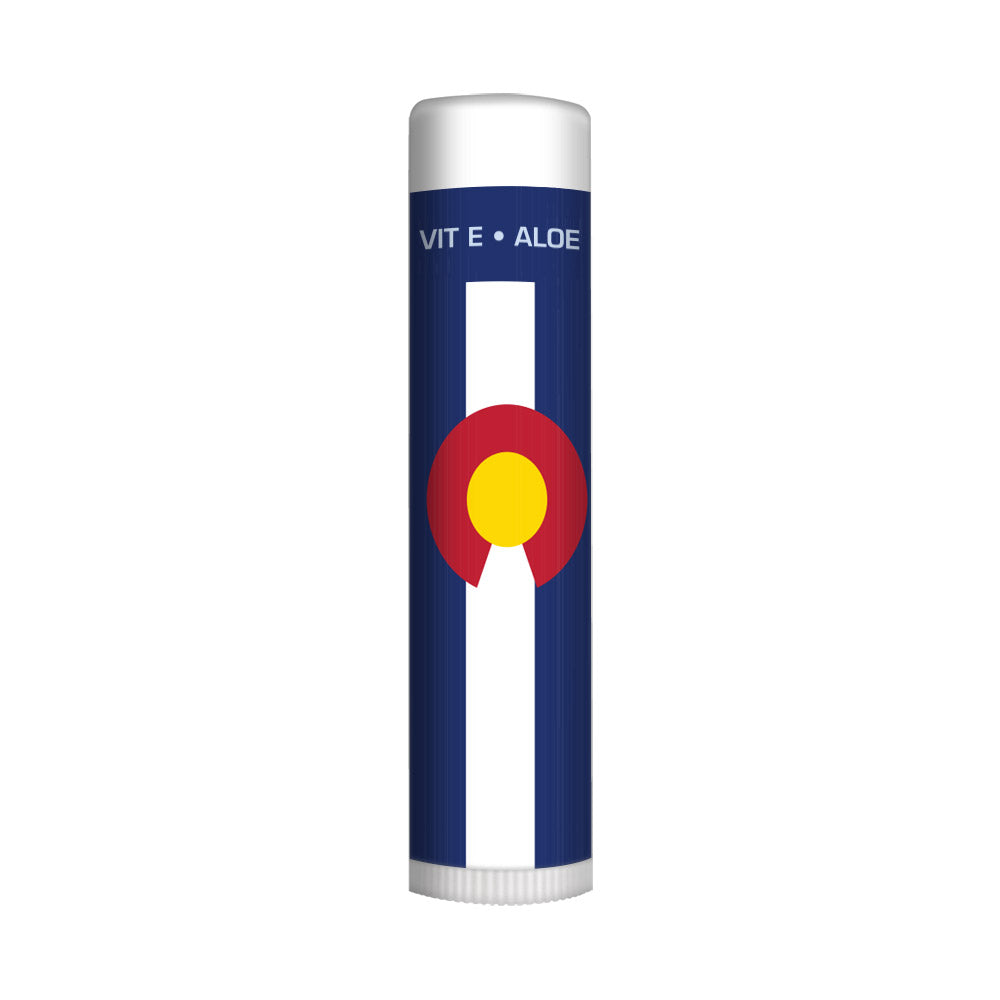 Colorado Flag SPF 15 Lip Balm (Vanilla Bean)