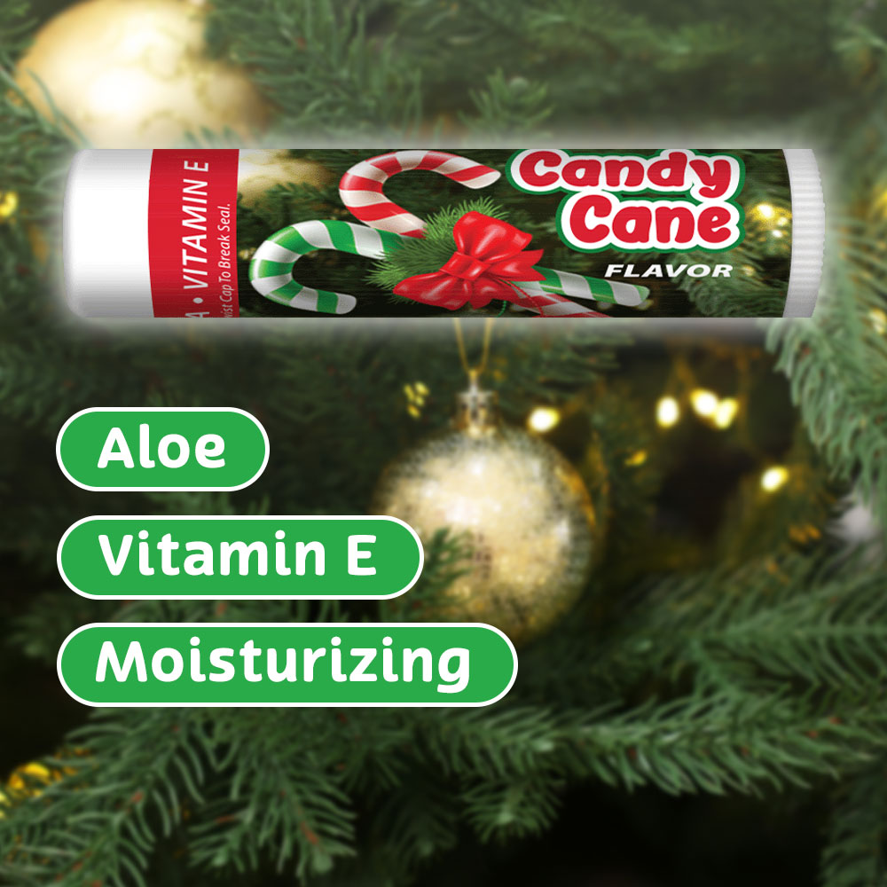 Candy Cane (Non-SPF) Lip Balm