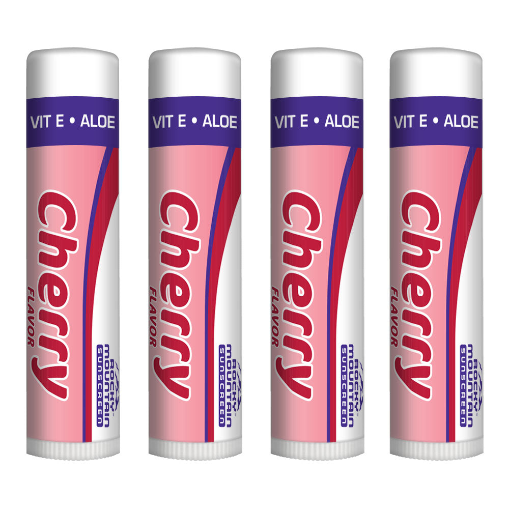 4-Pack Cherry SPF 15 Lip Balm
