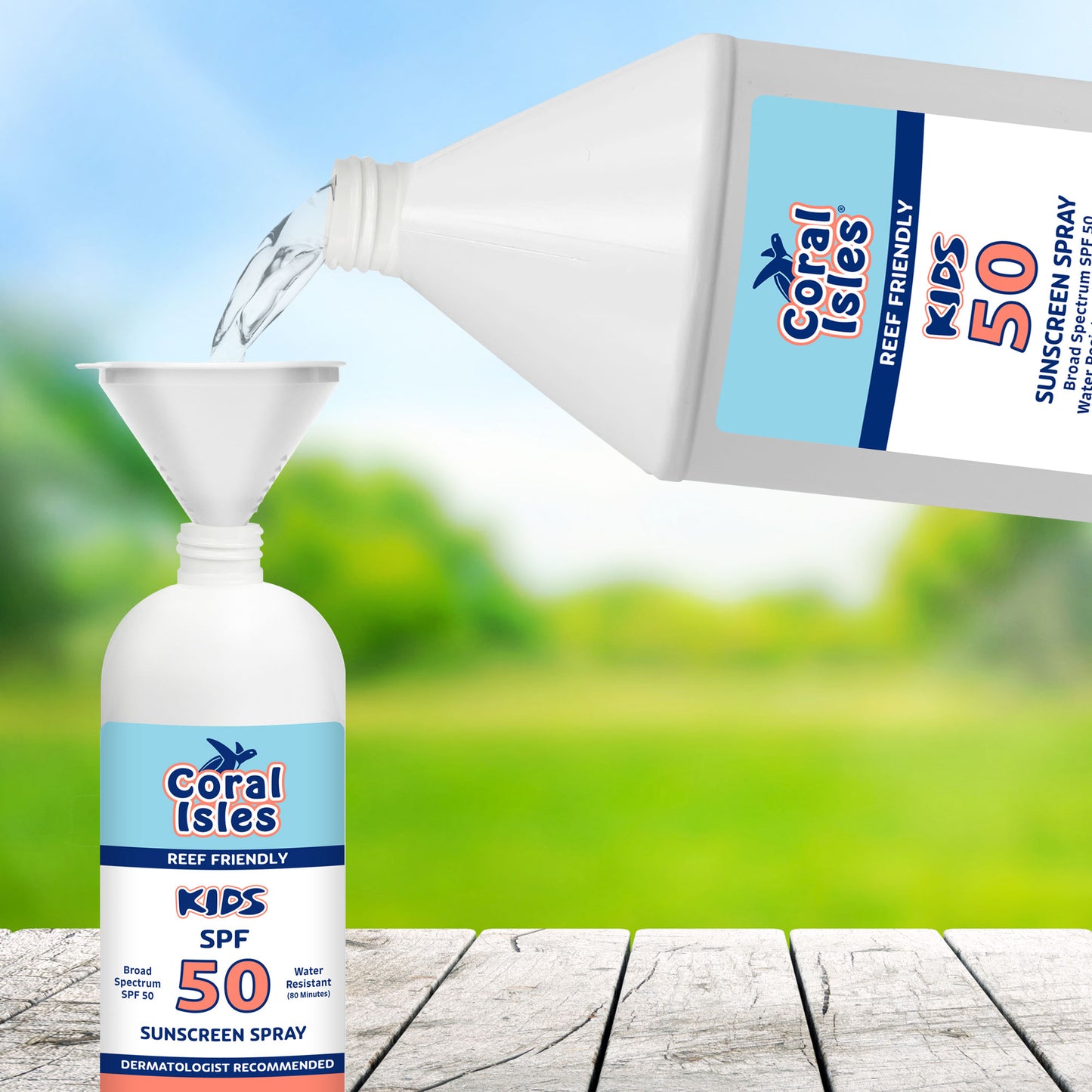 CI Gallon KIDS SPF 50 SPRAY Sunscreen Refill