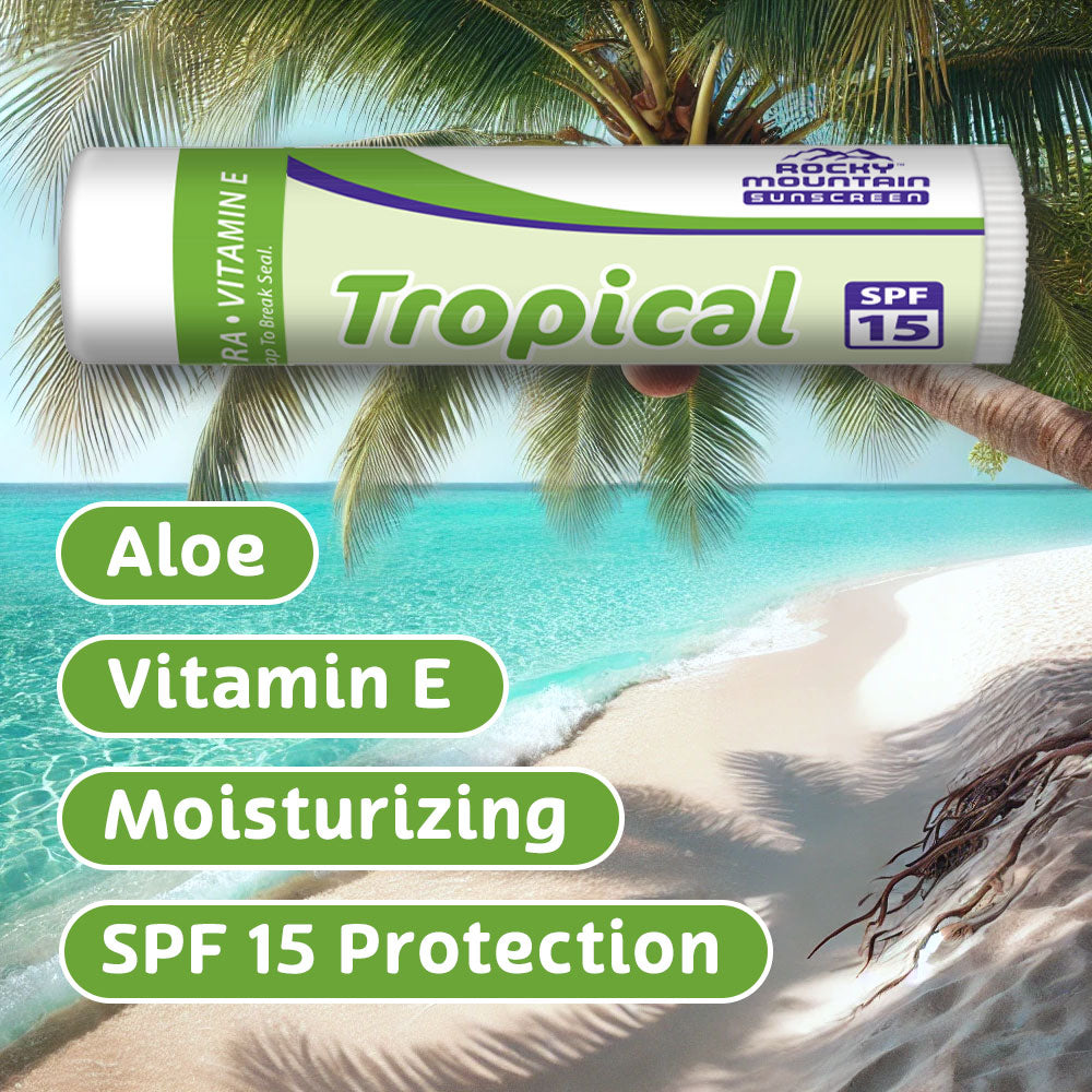 4-Pack Tropical SPF 15 Lip Balm