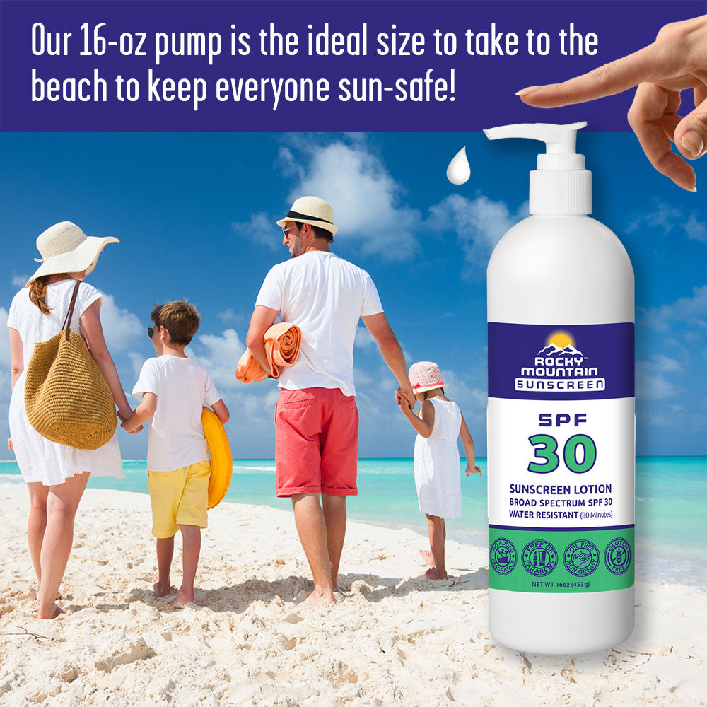 16-oz SPF 30 Sunscreen Lotion with Pump