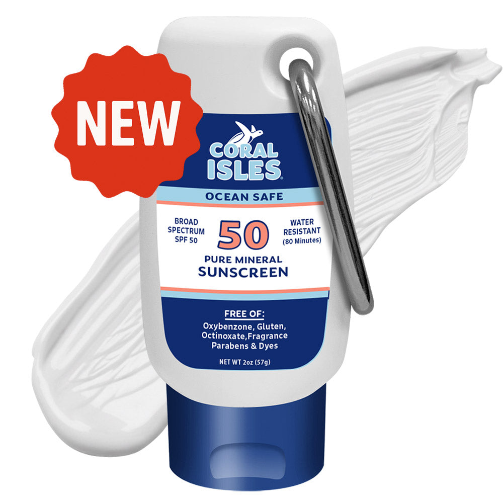 2-oz Coral Isles MINERAL SPF 50 Sunscreen Lotion