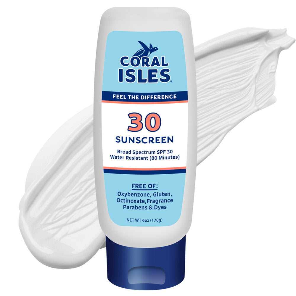 6-oz  Coral Isles SPF 30 Sunscreen Lotion