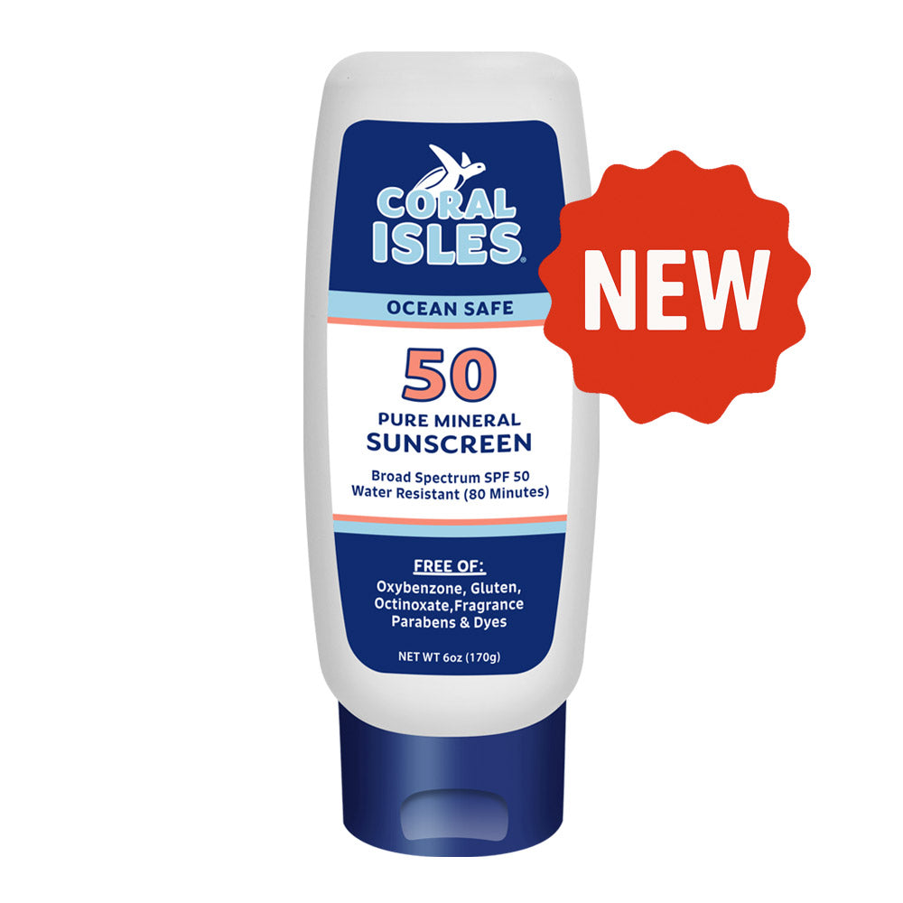 6-oz Coral Isles MINERAL SPF-50 Lotion