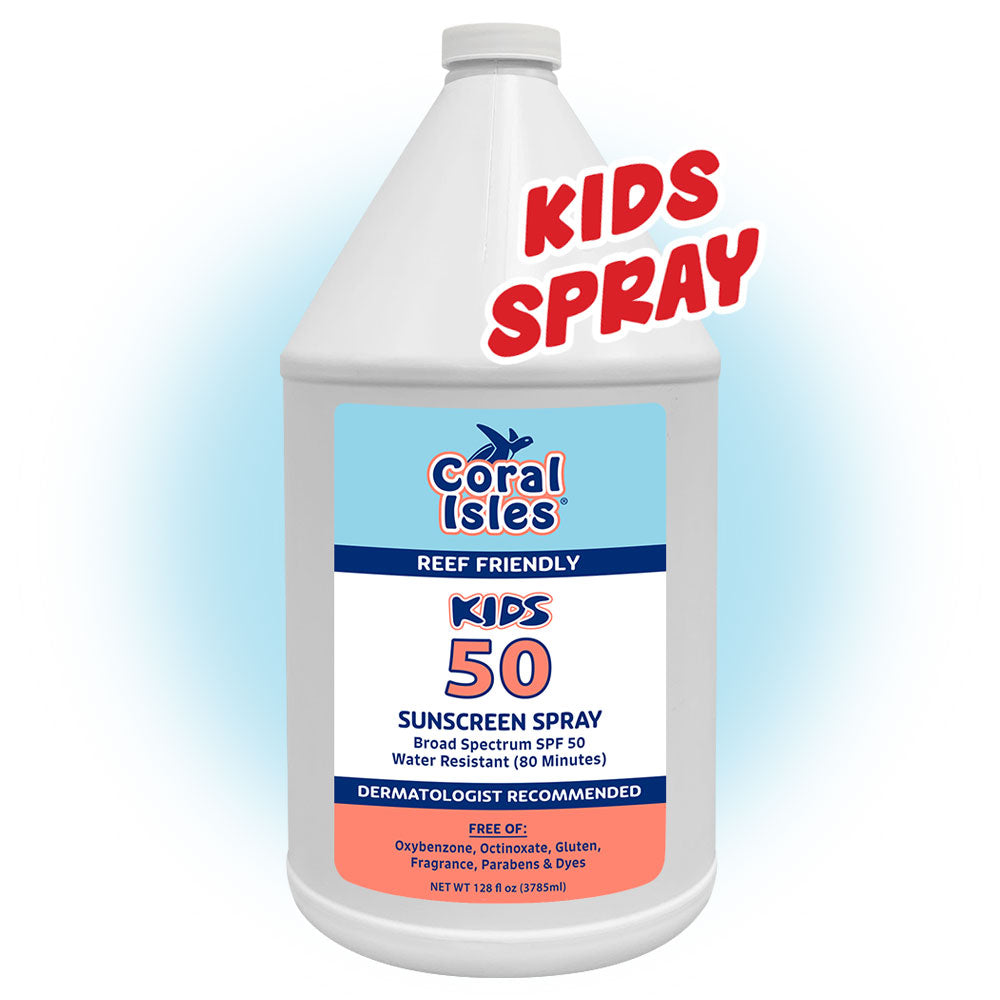 Gallon SPF 50 KIDS SPRAY Sunscreen Refill (no pump)