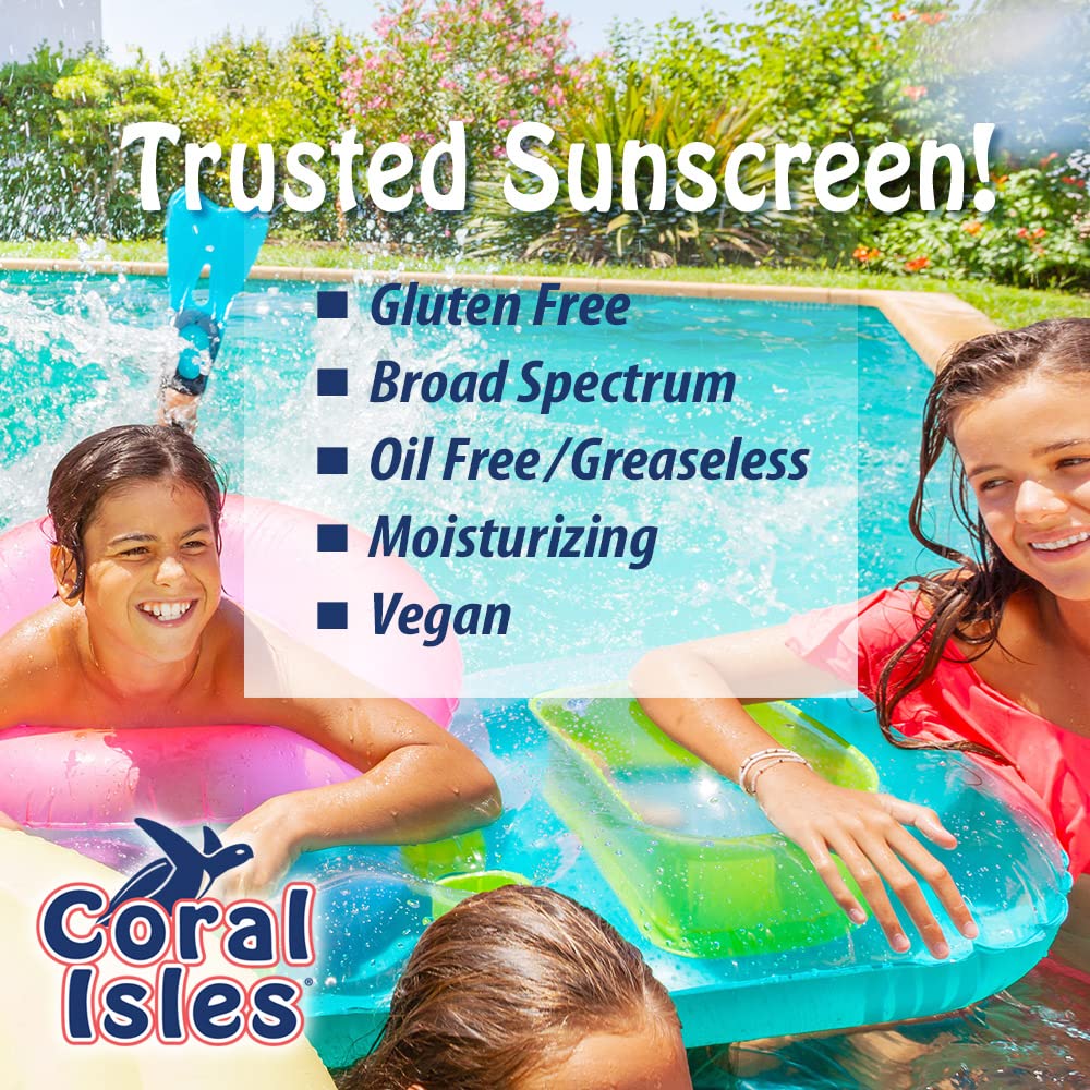 Coral Isles SPF 50 Lotion Benefits Coral Isles Sunscreen