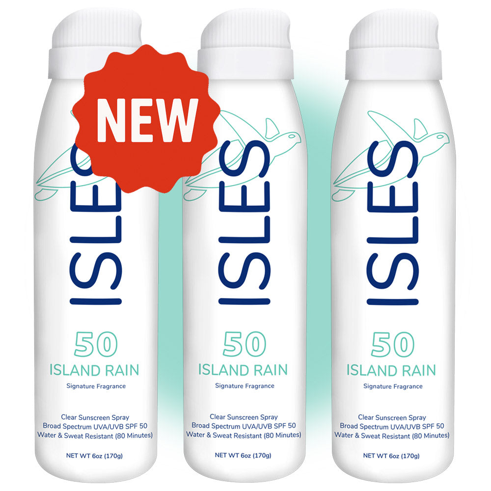 6-oz Island Rain Scented SPF 50 Sunscreen (3-Pack)