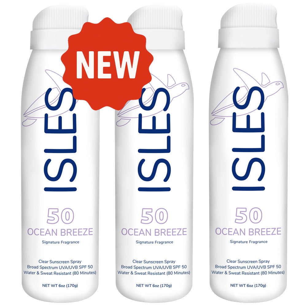 6-oz Ocean Breeze Scented SPF 50 (3-pack) Continuous Spray Sunscreen