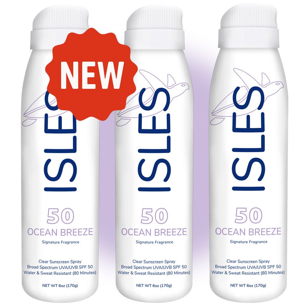 6-oz Ocean Breeze Scented SPF 50 Sunscreen (3-Pack)