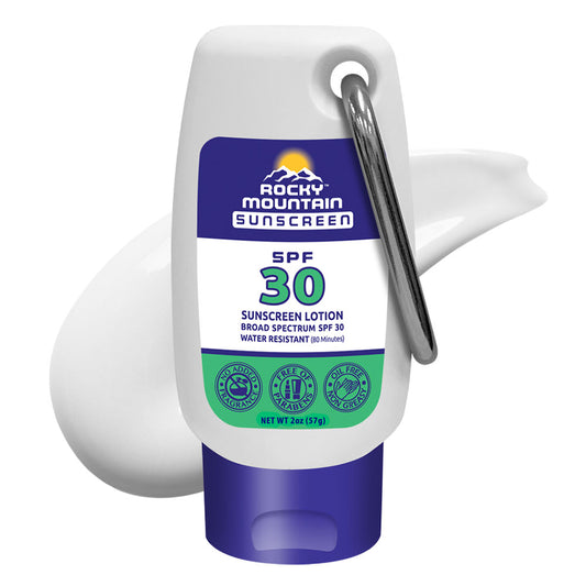 2-oz SPF 30 Sunscreen Lotion with Carabiner