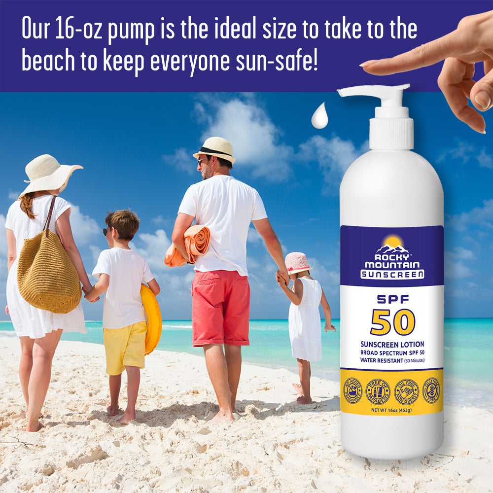 16-oz SPF 50 Sunscreen Lotion with Pump