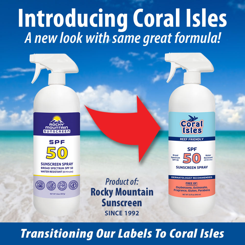 32-oz Quart SPRAY SPF 50 KIDS Liquid Sunscreen