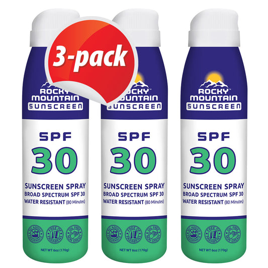 3-Pack SPF 30 6-oz Continuous Spray