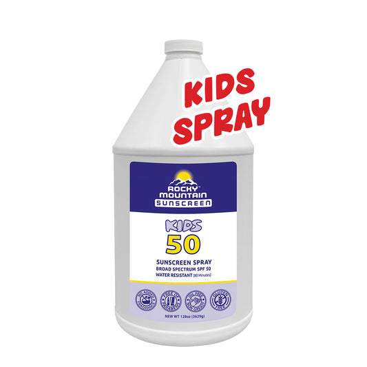 Spray KIDS Gallon SPF 50 Sunscreen Spray Refill Only Liquid