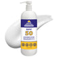Bulk Quart SPF 50 Sunscreen Lotion with Pump