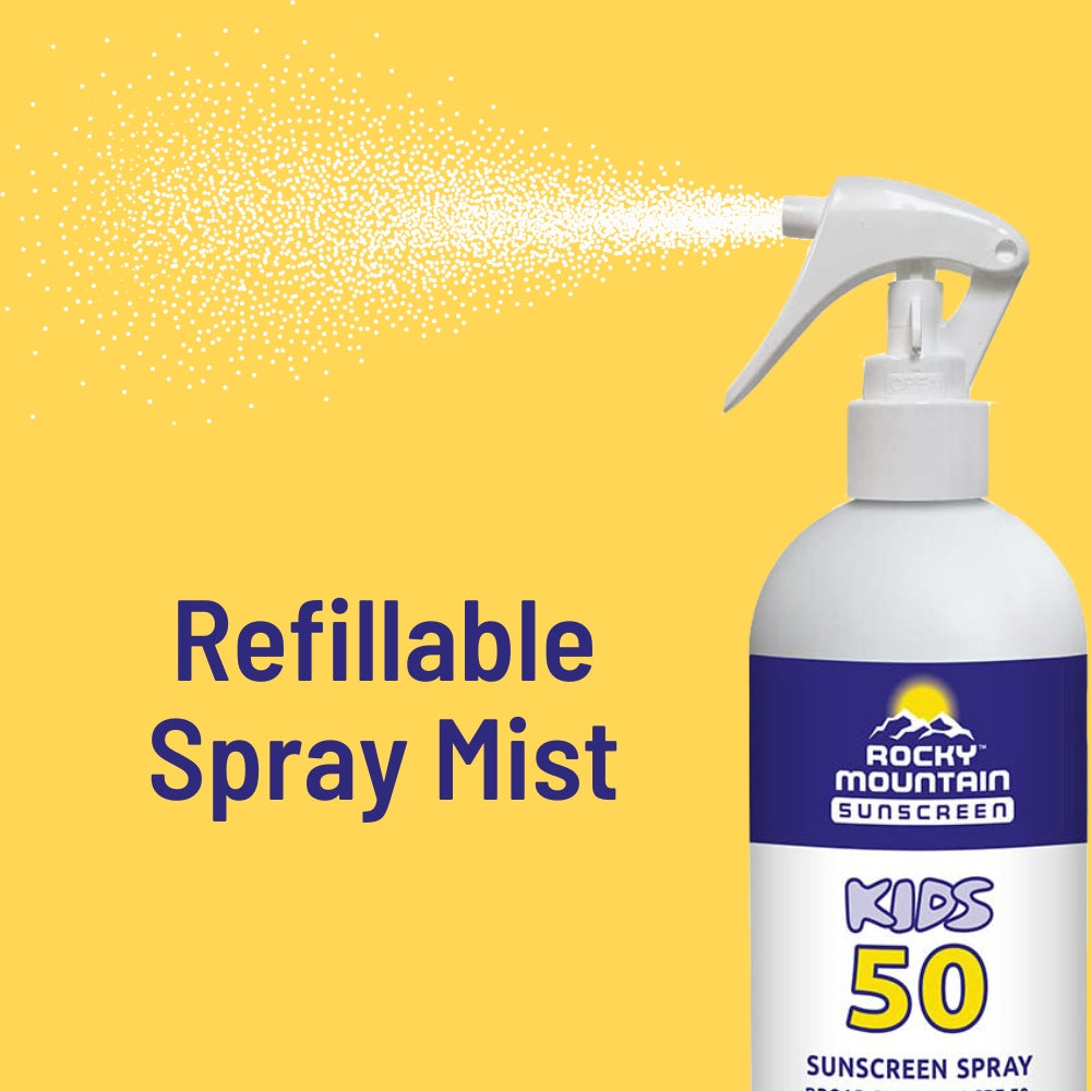 Spray KIDS 16-oz SPF 50 Refillable Liquid Sunscreen Mist